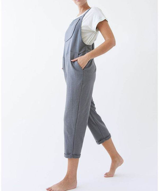 BRUSHED ORGANIC HEMP Relaxed Fit Overalls - Shop Style & More | Fresh Looks, Everyday Deals & Free Shipping