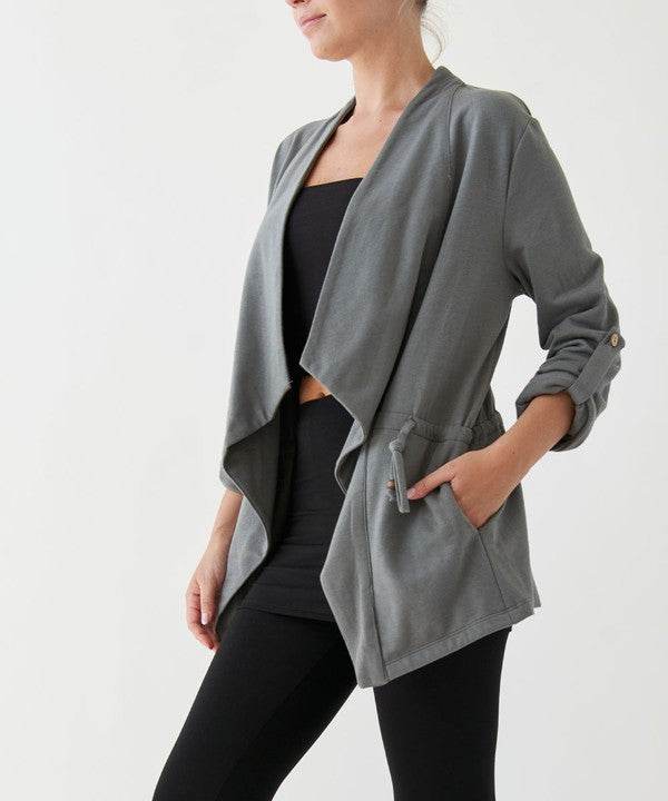 HEMP OPEN FRONT JACKET - Organic ECO Friendly - Shop Style & More | Fresh Looks, Everyday Deals & Free Shipping