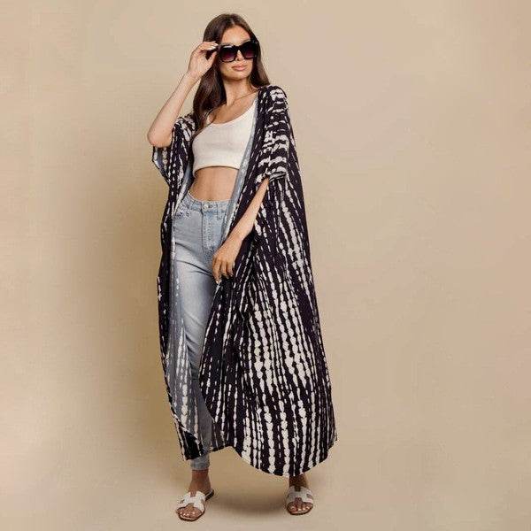 Black & White Kimono - Shop Style & More | Fresh Looks, Everyday Deals & Free Shipping