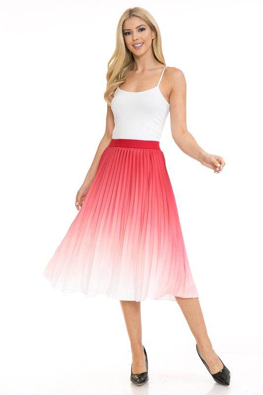 Women's High Waist Pleated A-Line Swing - Shop Style & More | Fresh Looks, Everyday Deals & Free Shipping