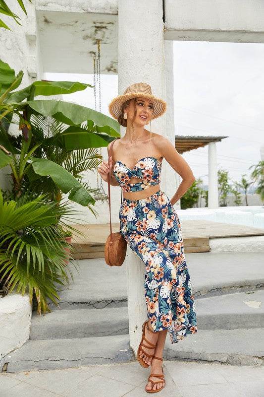 WOMEN'S LONG SKIRT 2 PCS SET - Shop Style & More | Fresh Looks, Everyday Deals & Free Shipping