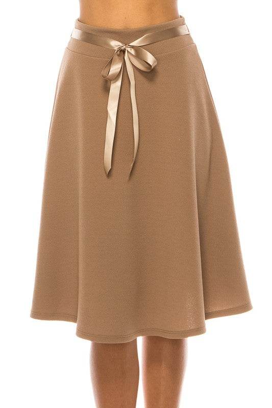 Solid A-line Skirt - Shop Style & More | Fresh Looks, Everyday Deals & Free Shipping