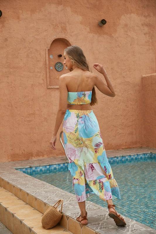 Womens 2pcs Long Skirt Set - Shop Style & More | Fresh Looks, Everyday Deals & Free Shipping