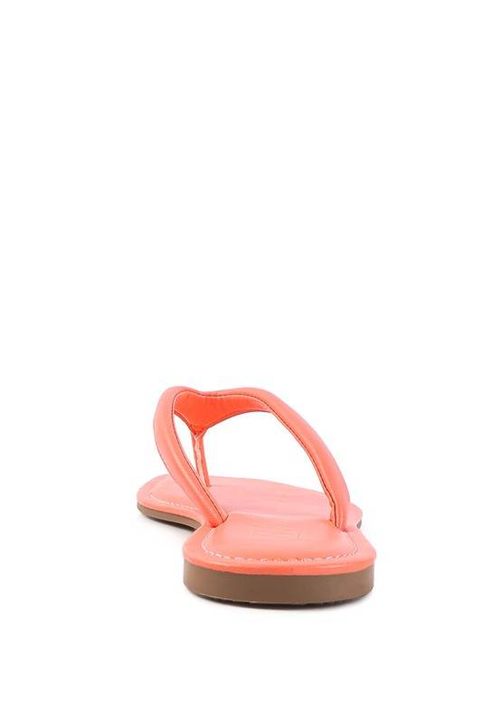 RERA SQUARE TOE THONG FLATS - Shop Style & More | Fresh Looks, Everyday Deals & Free Shipping