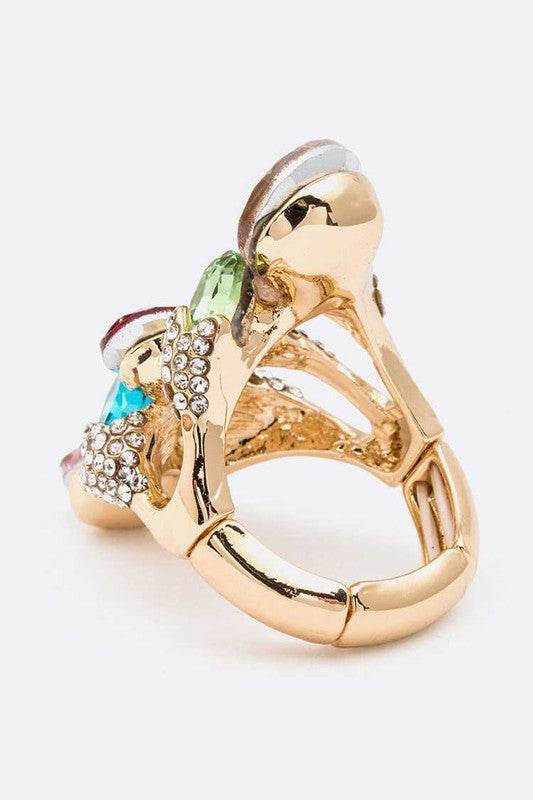 Crystal Iconic Stretch Ring - Shop Style & More | Fresh Looks, Everyday Deals & Free Shipping