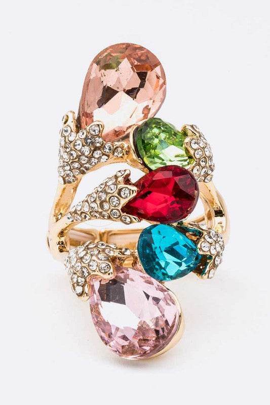 Crystal Iconic Stretch Ring - Shop Style & More | Fresh Looks, Everyday Deals & Free Shipping
