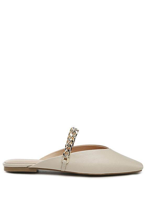 CATCH BLING CHAIN STRAP FLAT SHOES - Shop Style & More | Fresh Looks, Everyday Deals & Free Shipping