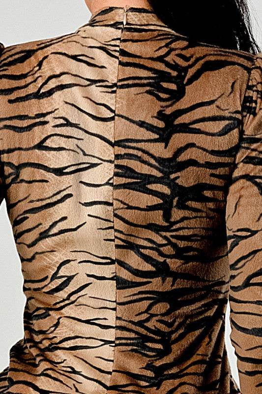 Athina transition animal print mini dress - Shop Style & More | Fresh Looks, Everyday Deals & Free Shipping