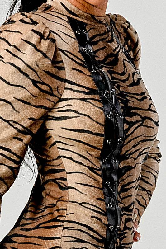 Athina transition animal print mini dress - Shop Style & More | Fresh Looks, Everyday Deals & Free Shipping