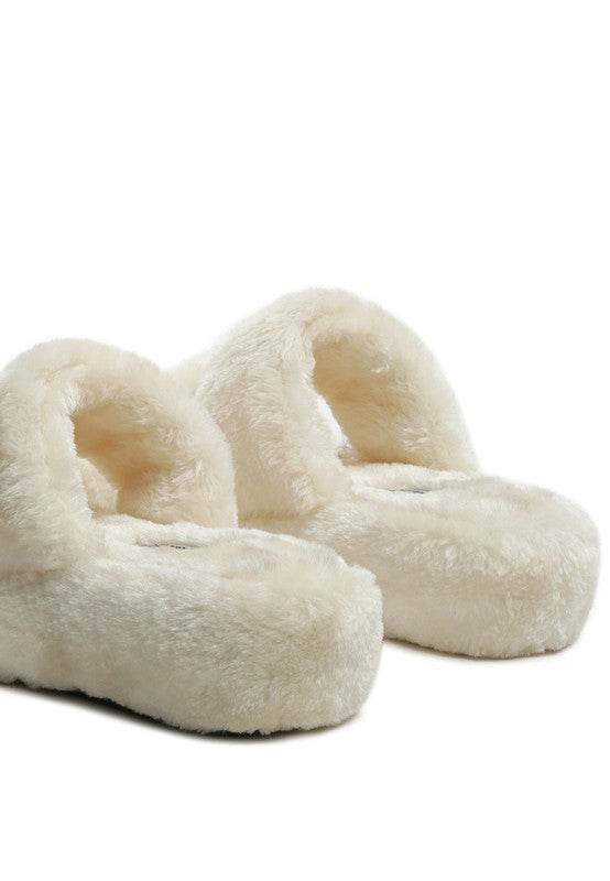SMOOTHIE FUR SLIP-ON FLATS - Shop Style & More | Fresh Looks, Everyday Deals & Free Shipping