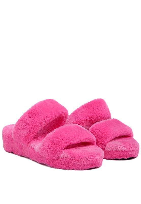 SMOOTHIE FUR SLIP-ON FLATS - Shop Style & More | Fresh Looks, Everyday Deals & Free Shipping