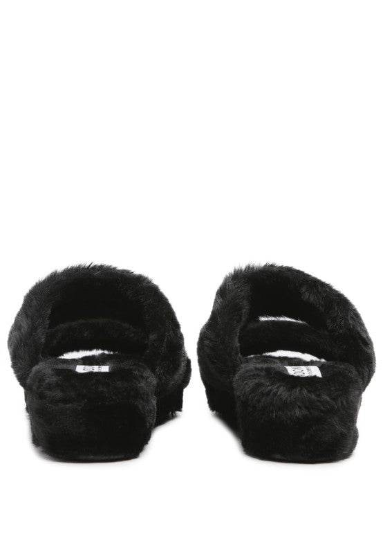 SMOOTHIE FUR SLIP-ON FLATS - Shop Style & More | Fresh Looks, Everyday Deals & Free Shipping
