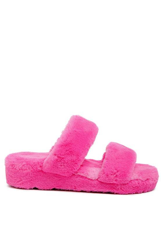 SMOOTHIE FUR SLIP-ON FLATS - Shop Style & More | Fresh Looks, Everyday Deals & Free Shipping