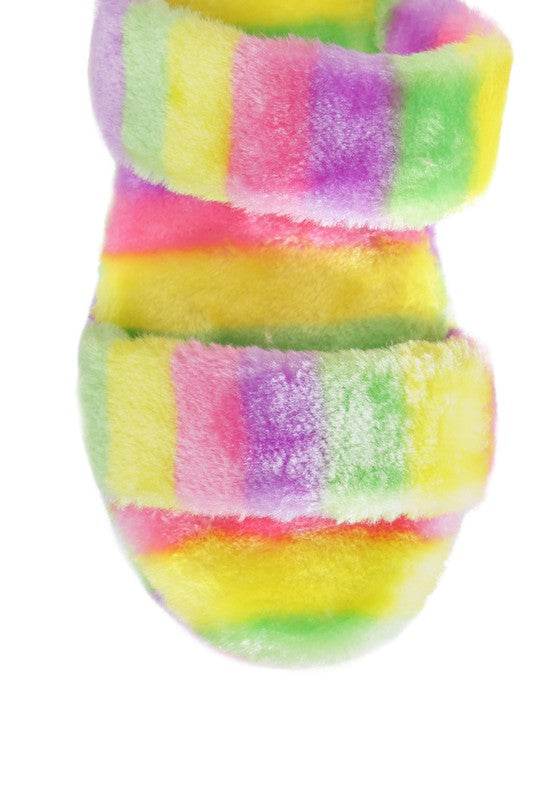 SMOOTHIE FUR SLIP-ON FLATS - Shop Style & More | Fresh Looks, Everyday Deals & Free Shipping