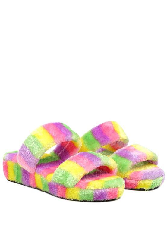 SMOOTHIE FUR SLIP-ON FLATS - Shop Style & More | Fresh Looks, Everyday Deals & Free Shipping