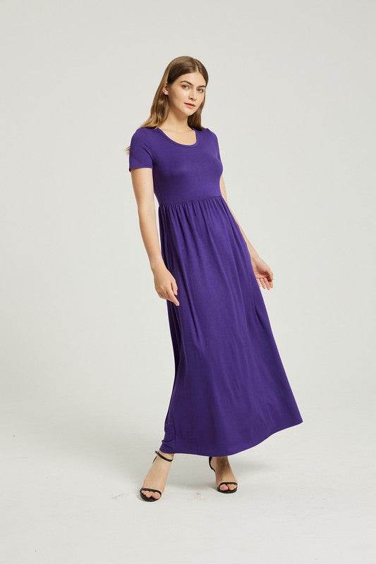 Women's Summer Casual Maxi Dress With Pocket - Shop Style & More | Fresh Looks, Everyday Deals & Free Shipping