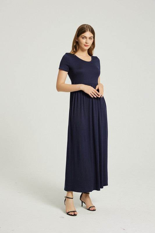 Women's Summer Casual Maxi Dress With Pocket - Shop Style & More | Fresh Looks, Everyday Deals & Free Shipping