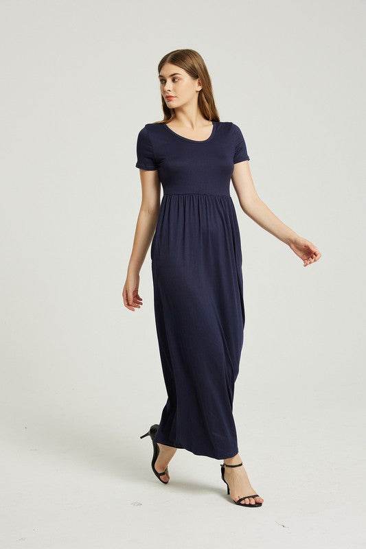 Women's Summer Casual Maxi Dress With Pocket - Shop Style & More | Fresh Looks, Everyday Deals & Free Shipping