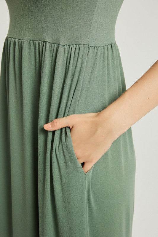 Women's Summer Casual Maxi Dress With Pocket - Shop Style & More | Fresh Looks, Everyday Deals & Free Shipping
