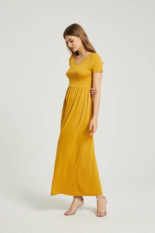 Women's Summer Casual Maxi Dress With Pocket - Shop Style & More | Fresh Looks, Everyday Deals & Free Shipping