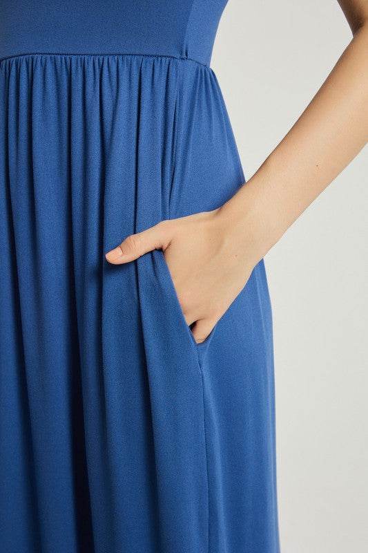 Women's Summer Casual Maxi Dress With Pocket - Shop Style & More | Fresh Looks, Everyday Deals & Free Shipping