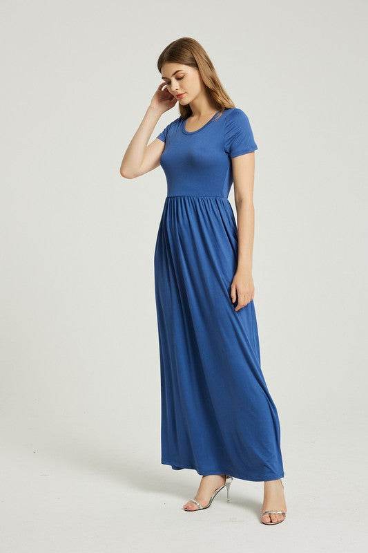 Women's Summer Casual Maxi Dress With Pocket - Shop Style & More | Fresh Looks, Everyday Deals & Free Shipping