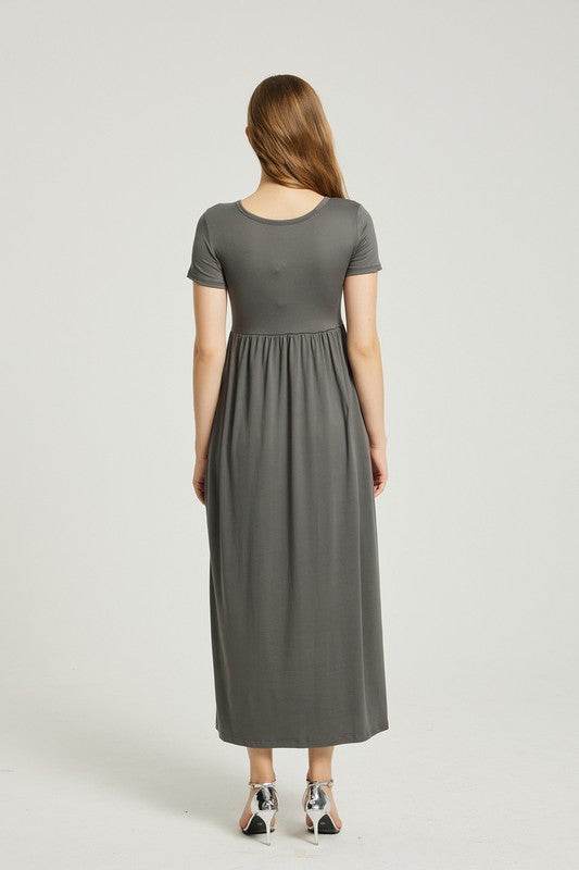 Women's Summer Casual Maxi Dress With Pocket - Shop Style & More | Fresh Looks, Everyday Deals & Free Shipping