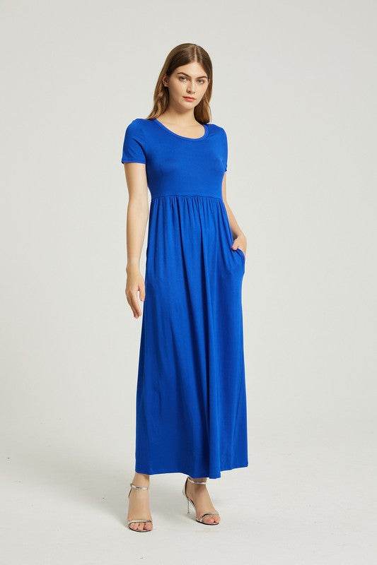 Women's Summer Casual Maxi Dress With Pocket - Shop Style & More | Fresh Looks, Everyday Deals & Free Shipping