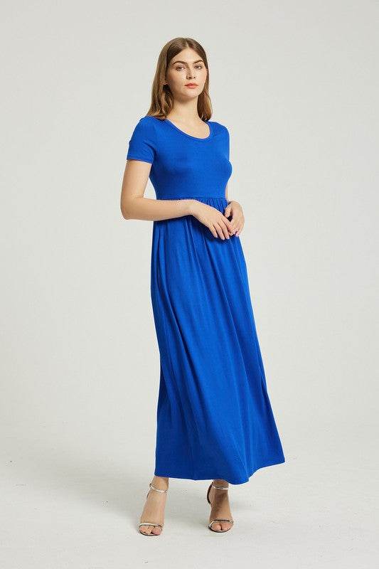 Women's Summer Casual Maxi Dress With Pocket - Shop Style & More | Fresh Looks, Everyday Deals & Free Shipping