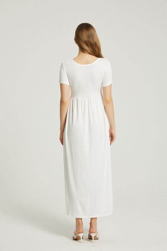 Women's Summer Casual Maxi Dress With Pocket - Shop Style & More | Fresh Looks, Everyday Deals & Free Shipping