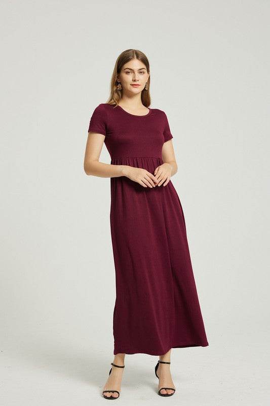 Women's Summer Casual Maxi Dress With Pocket - Shop Style & More | Fresh Looks, Everyday Deals & Free Shipping
