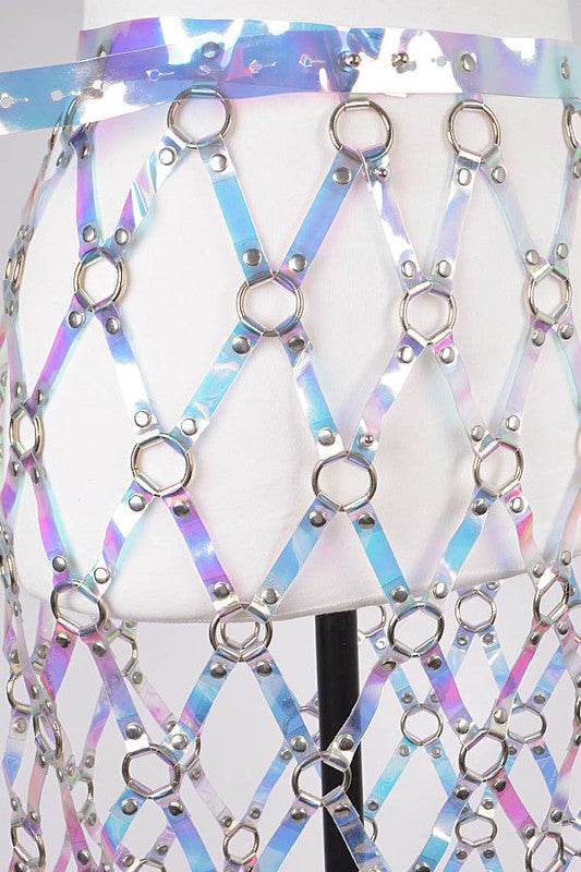 Holographic PVC Iconic Belt - Shop Style & More | Fresh Looks, Everyday Deals & Free Shipping