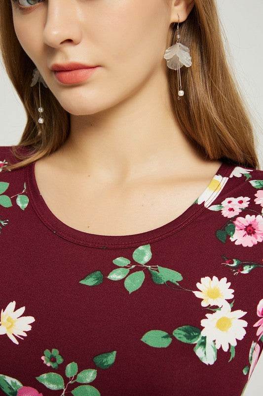 Womens Summer Casual Floral Maxi Dress With Pocket - Shop Style & More | Fresh Looks, Everyday Deals & Free Shipping