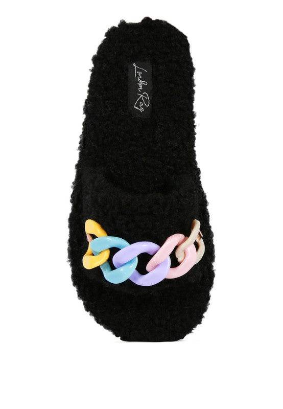 Rola Acrylic Chain Slides - Shop Style & More | Fresh Looks, Everyday Deals & Free Shipping