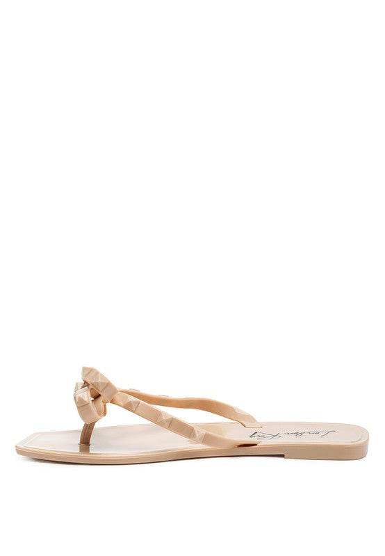 RETTA BOW THONG FLATS - Shop Style & More | Fresh Looks, Everyday Deals & Free Shipping