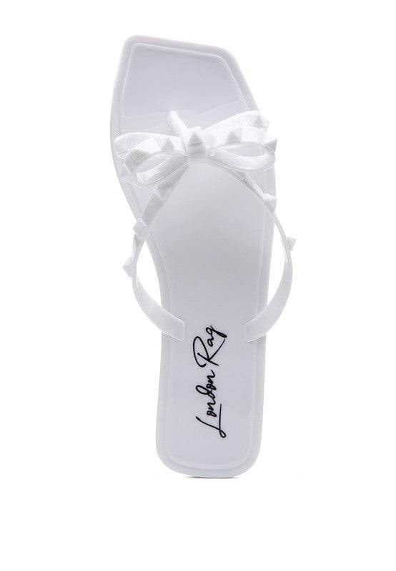 RETTA BOW THONG FLATS - Shop Style & More | Fresh Looks, Everyday Deals & Free Shipping