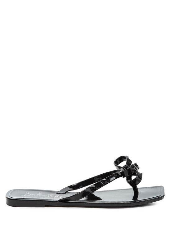 RETTA BOW THONG FLATS - Shop Style & More | Fresh Looks, Everyday Deals & Free Shipping