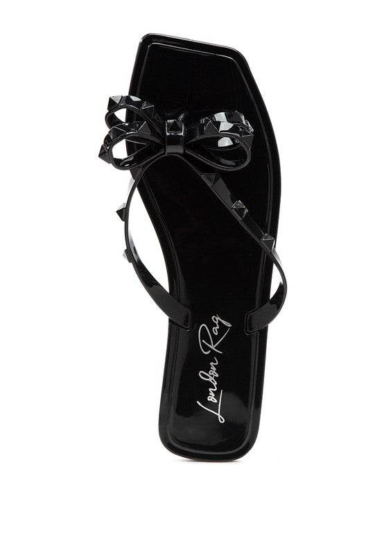 RETTA BOW THONG FLATS - Shop Style & More | Fresh Looks, Everyday Deals & Free Shipping