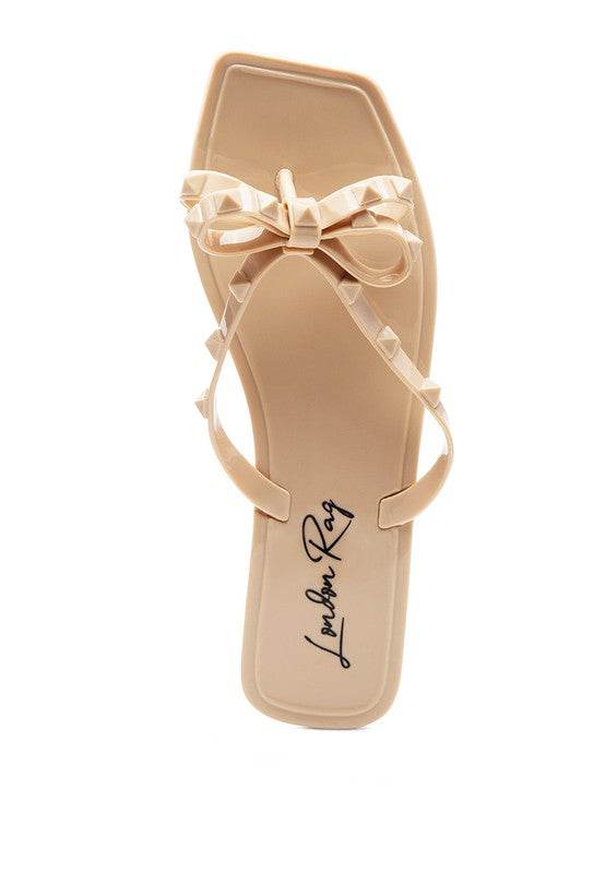 RETTA BOW THONG FLATS - Shop Style & More | Fresh Looks, Everyday Deals & Free Shipping
