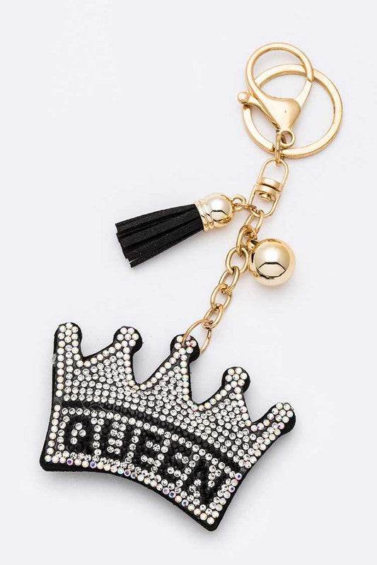Queen Crown Rhinestone Pillow Key Chain - Shop Style & More | Fresh Looks, Everyday Deals & Free Shipping