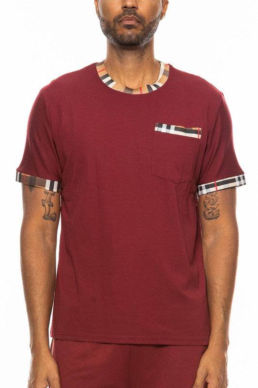 Checkered Short Sleeve Tee - Shop Style & More | Fresh Looks, Everyday Deals & Free Shipping