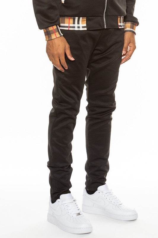 Checkered Plaid Waist Band Track Pants - Shop Style & More | Fresh Looks, Everyday Deals & Free Shipping