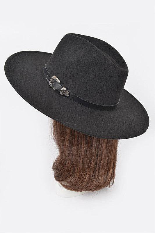 Western Belted Felt Fedora - Shop Style & More | Fresh Looks, Everyday Deals & Free Shipping