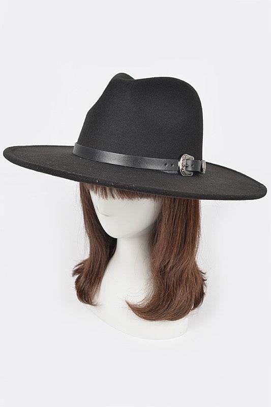 Western Belted Felt Fedora - Shop Style & More | Fresh Looks, Everyday Deals & Free Shipping