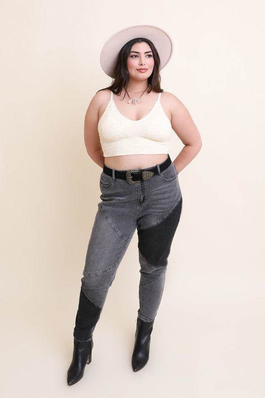 Seamless Padded Textured Brami Plus Size - Shop Style & More | Fresh Looks, Everyday Deals & Free Shipping