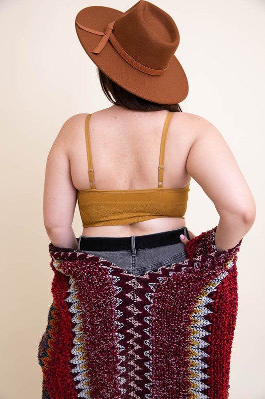 Seamless Padded Textured Brami Plus Size - Shop Style & More | Fresh Looks, Everyday Deals & Free Shipping