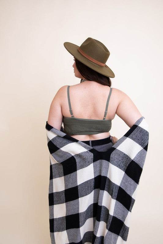 Seamless Padded Textured Brami Plus Size - Shop Style & More | Fresh Looks, Everyday Deals & Free Shipping
