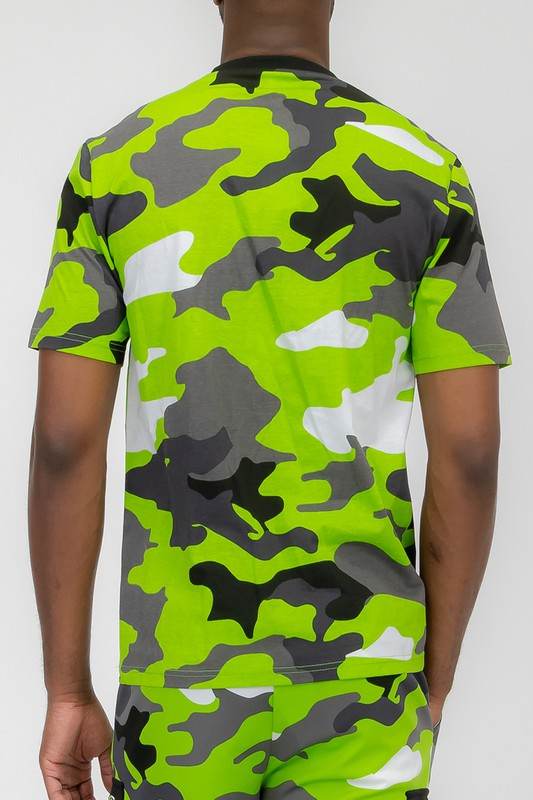 Weiv Full Camo Short Sleeve TShirt - Shop Style & More | Fresh Looks, Everyday Deals & Free Shipping