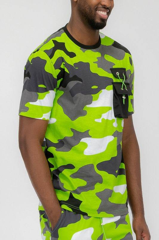 Weiv Full Camo Short Sleeve TShirt - Shop Style & More | Fresh Looks, Everyday Deals & Free Shipping