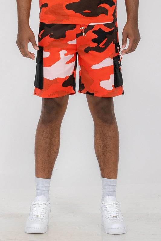 Weiv Mens Full Camo Sweat Shorts - Shop Style & More | Fresh Looks, Everyday Deals & Free Shipping
